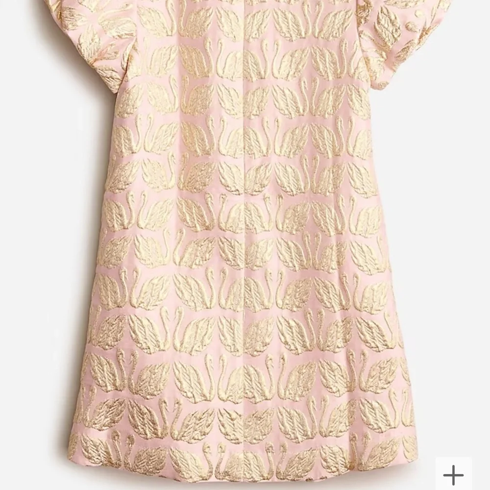 Girls' jacquard swan dress. J crew - Picture 4 of 7